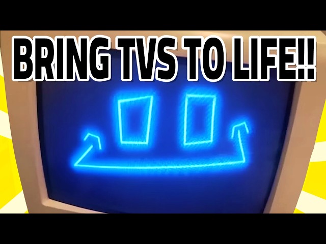 HOW TO MAKE A SENTIENT CRT TV!