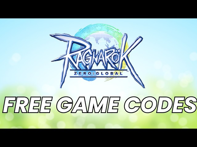 Free GAME CODES for Ragnarok Zero Global