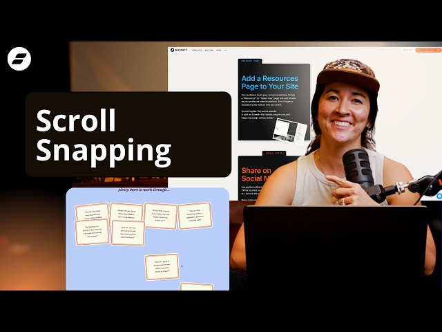 EASILY Add a Scroll Snapping Effect on YOUR Website | Website Tips