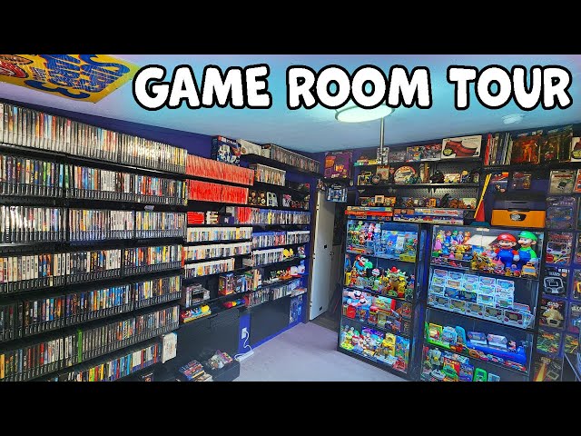 My RETRO GAME Collection Changed ALOT in 2025!| Game Room Tour