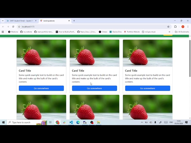 Modern Web & App Development (Batch 8) — React Bootstrap + React Router