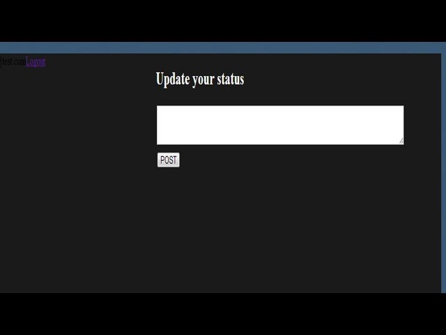 Create a Social Network - 15 - Coding the Status
