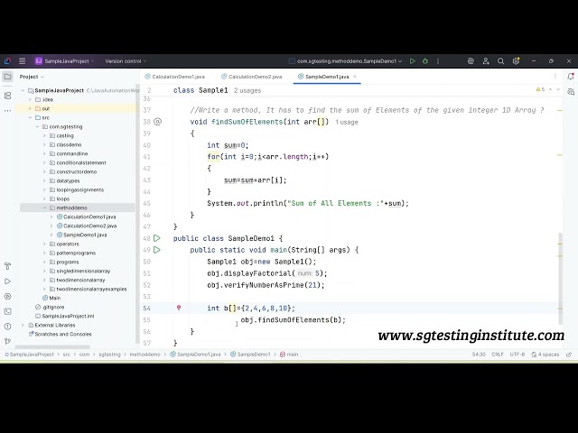 Core Java OOPS Part - 11 | Methods in Java | Methods | Void Methods | Basic Assignments 01