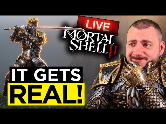 Mortal Shell 2 100% Playthrough LIVE — Uncovering Every Secret on Day 2