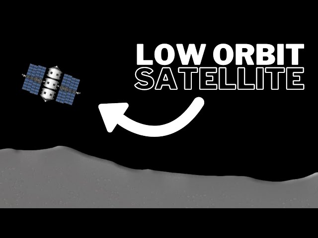 Low ORBIT SATELLITE around the MOON | Spaceflight Simulator (mobile)