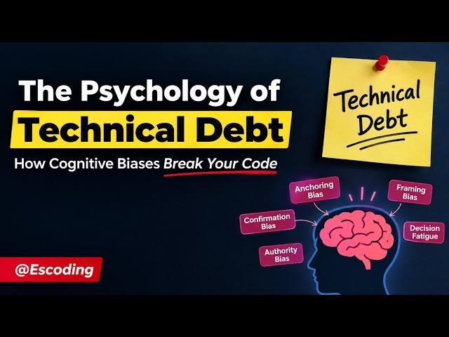 The Psychology of Technical Debt: How Cognitive Biases Break Your Code