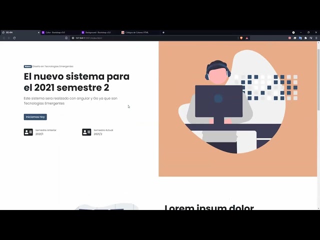 Creación de una Página Web desde Cero con Bootstrap 4