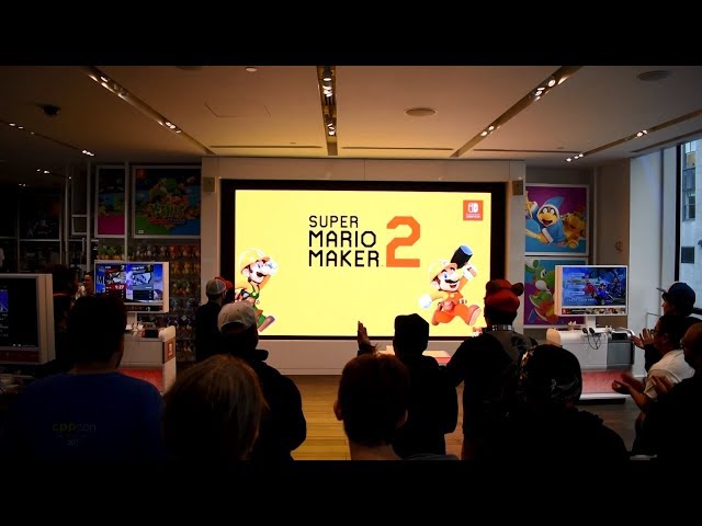 Super Mario Maker 2 Direct 5.15.2019 Live Reactions at Nintendo NY