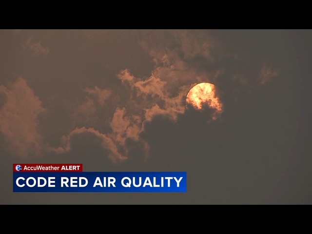 Code Purple Air Quality Action Day issued in Pa. due to wildfire smoke