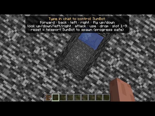 YouTube Chat Plays Minecraft