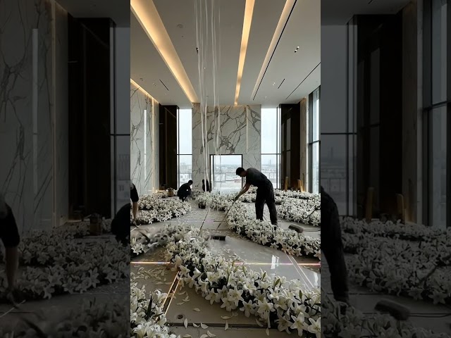 Building a 7 Star Bedroom Step by Step 🛏️🔨 | Luxury Room Transformation ✨ #dreamhome #epoxyfloor