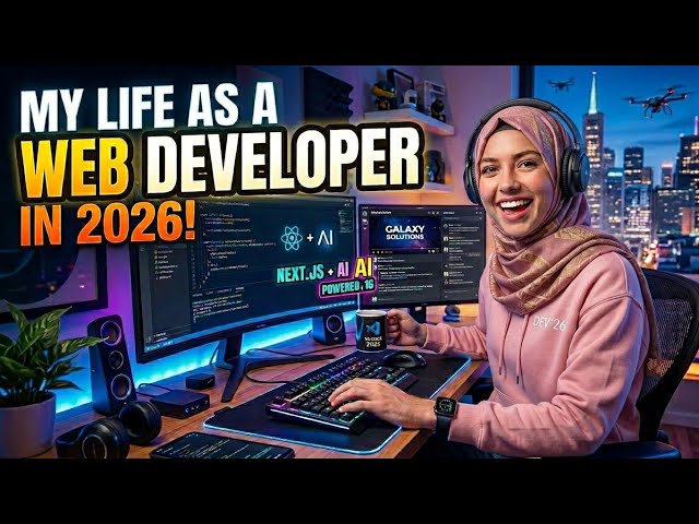 MY LIFE AS A WEB DEVELOPER  2026 👩🏻‍💻🚀