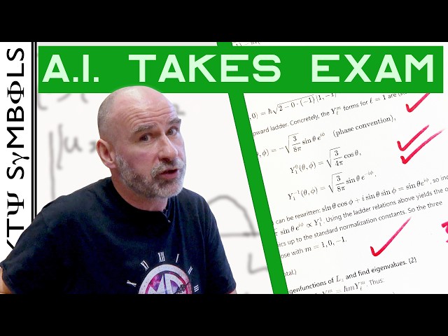 Marking Exam Done by A.I. - Sixty Symbols