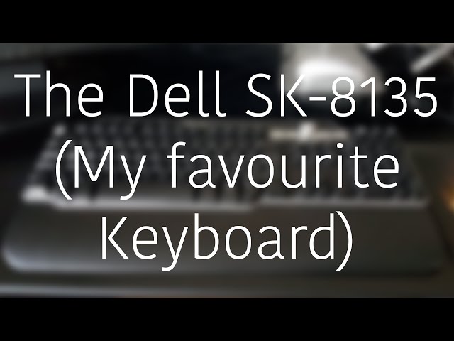 Dell SK-8135 Keyboard Overview