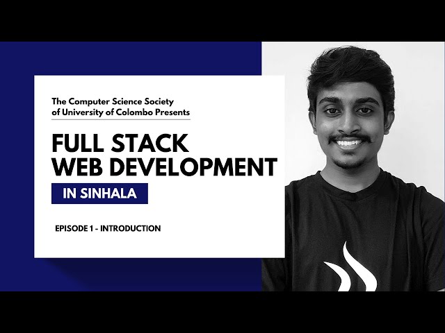 Introduction: Crash Course - Full Stack Web Development #1