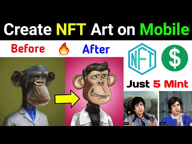 How to Create NFT Digital Art 2023 | How to Make Nft Art on Mobile Phone