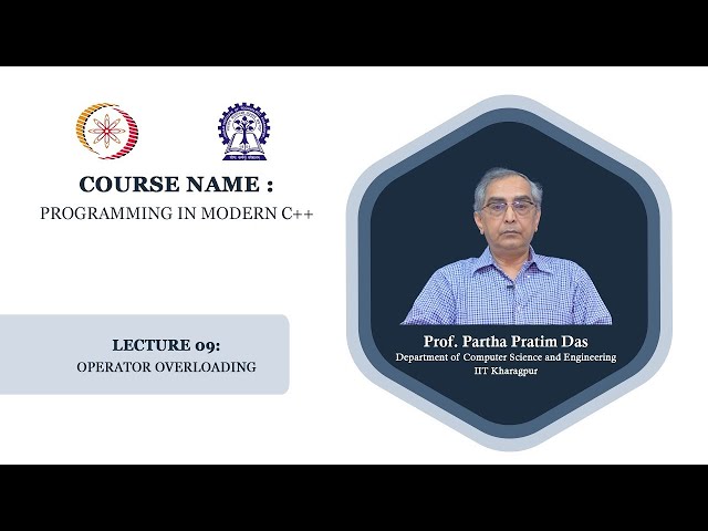 Lecture 09 Operator Overloading