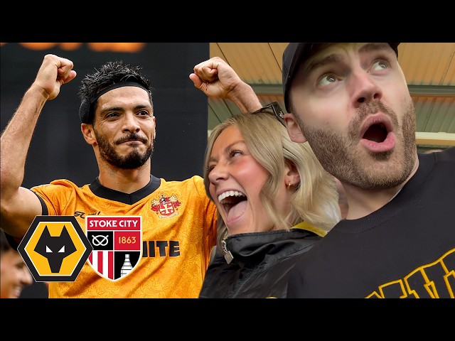 WOLVES & RAUL ARE ON FIRE! Wolves 4-1 Stoke Matchday Vlog