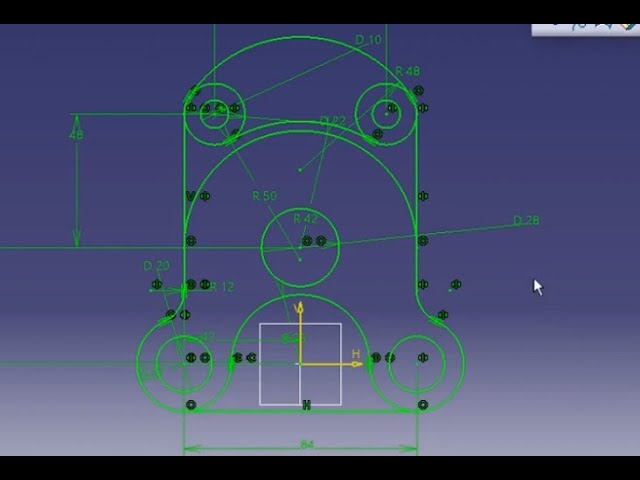 catia for beginner tutorial | basic sketch 1 in catia