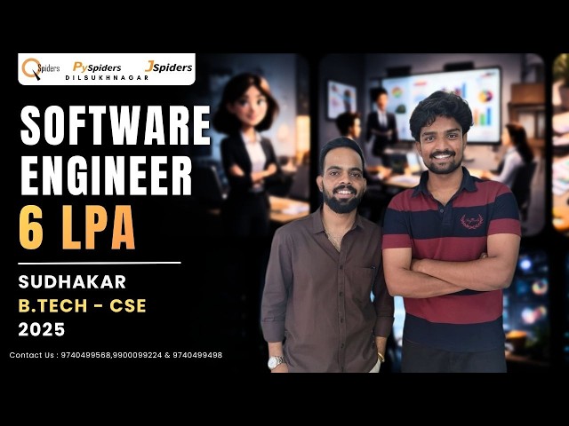 A Placement Journey Through Q,J & PySpiders Dilsukhnagar | Associate Functional Consultant | 6 LPA |