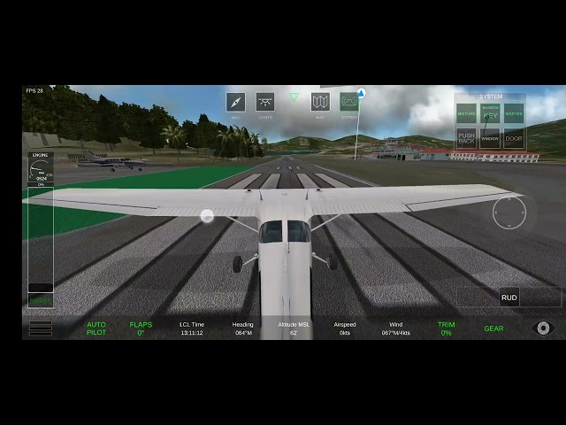 UFS - Uni Flight Simulator. Tutorial TAKEOFF