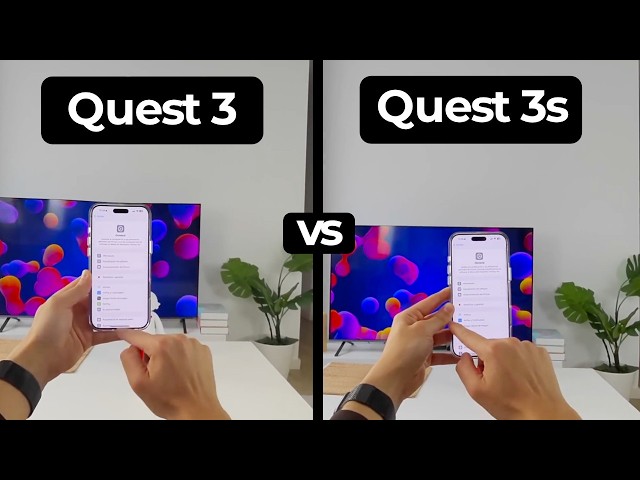 Meta Quest 3 vs 3s in 2026: Which is more worthwhile? Don't make a mistake!