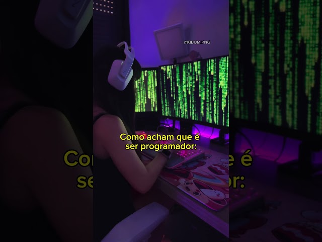 Como acham que é ser programador #frontend #backend #dev #fullstack #programador #ti #emprego