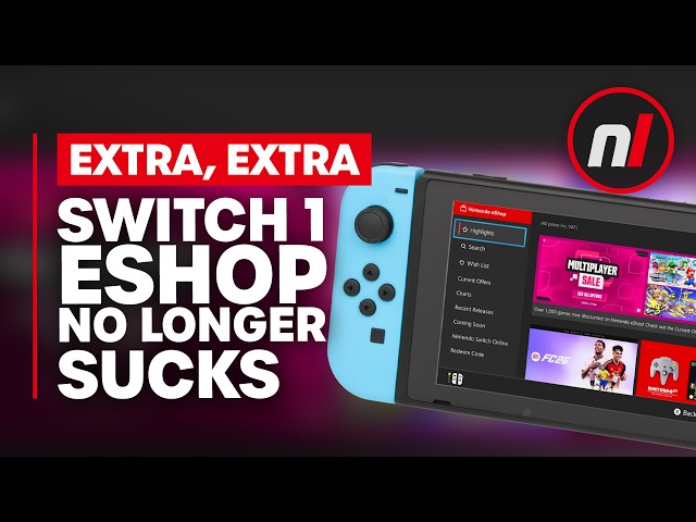 The eShop No Longer Sucks on Switch
