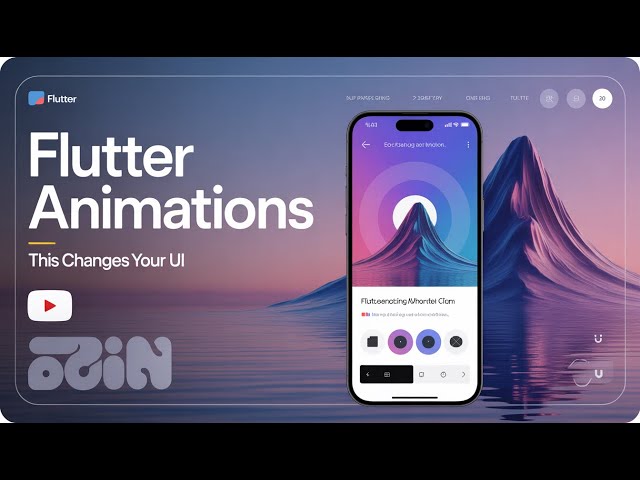 Flutter Animations That Make Your App Feel Premium 🚀