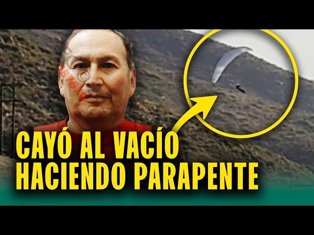 Hombre de 62 años murió haciendo parapente: 'Ráfaga de viento lo hizo caer al vacío'