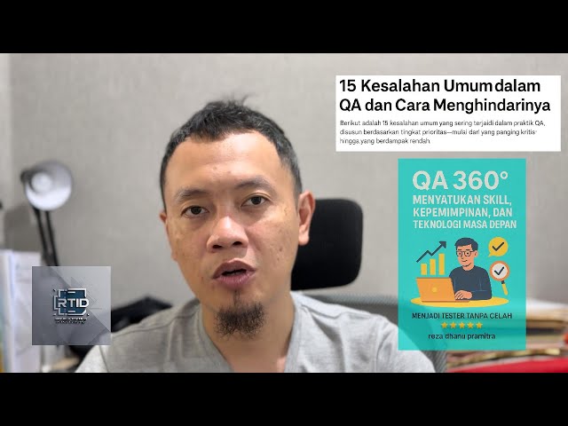 15 kesalahan umum dalam QA - QA 360