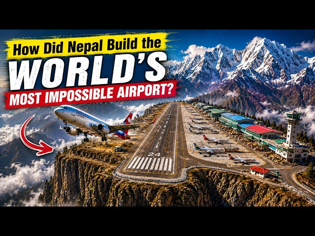 How Did Nepal Build the WORLD’S Most Impossible Airport? 🤯