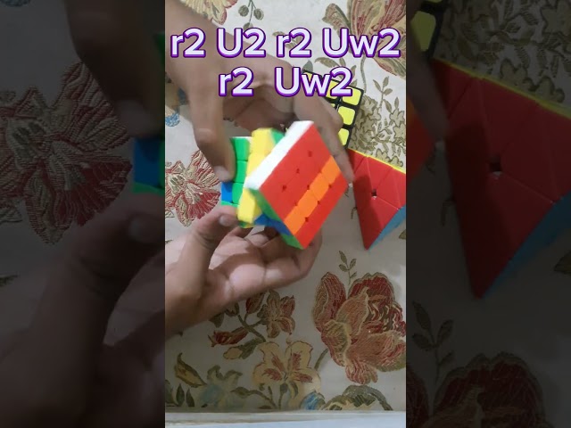 oll parity #cubing #parity #4×4rubiks cube#youtubeshortsvideo