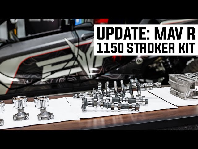 EVP UPDATE: Can-Am Maverick R 1150cc Stroker Kit Engine Development