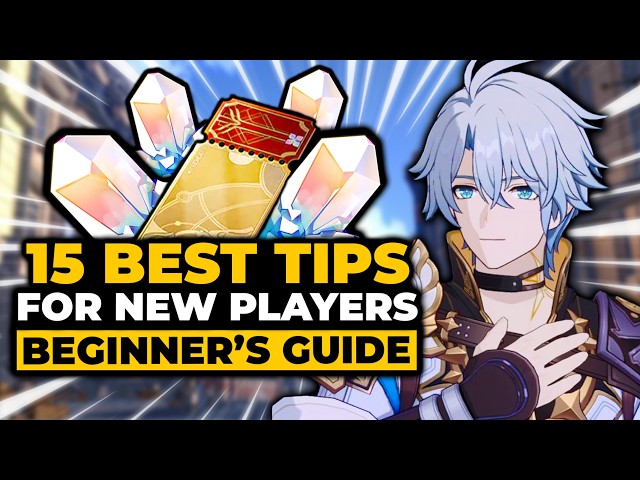 Honkai Star Rail Beginner's Guide - 15 BEST Tips to Progress Smoothly! HSR Beginner Guide, HSR Guide