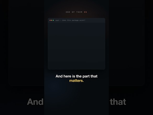 The package your AI invented is free to register