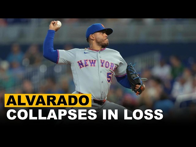 Phillies Relief Pitcher Jose Alvarado Collapses In Loss To New York Mets