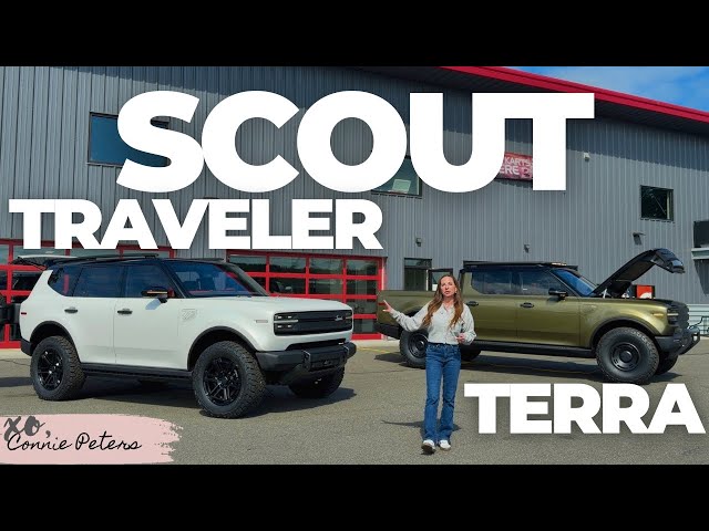 Scout is coming: Quick Look at Traveler SUV and Terra Truck!
