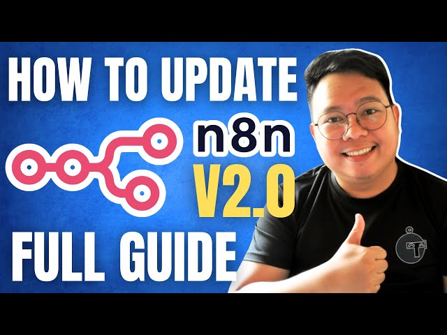 Update your n8n Server in VERY EASY WAY (Tagalog Tutorial)