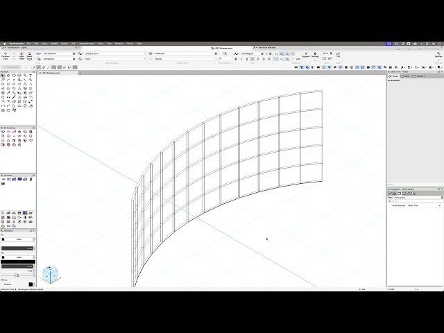 LED Screen Circular Array