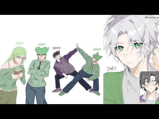 30 MINS of FUNNY MBTI ANIMATICS to watch while you procrastinate