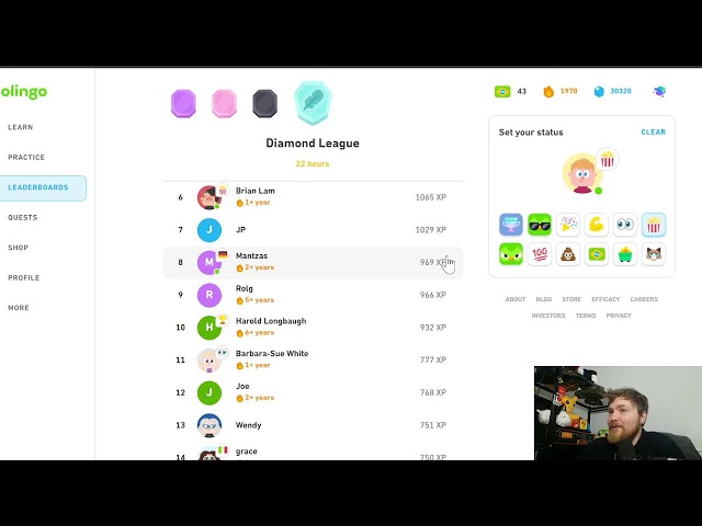 Petey Aprendendo Português - Dia 1970