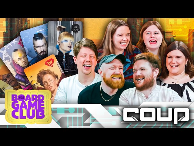 Let's Play COUP | Board Game Club