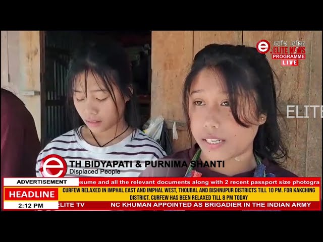 Relief Camp ta leiribi nupimacha 2 na nga semba yaoduna anwba asha amaga loinana lanthengnari