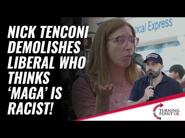 Nick Tenconi Demolishes Liberal Crying Racism!