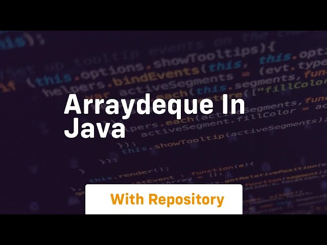 arraydeque in java