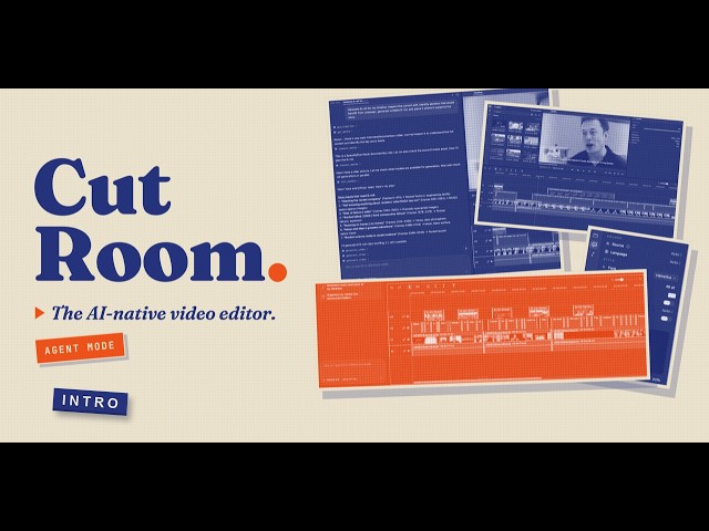 Cutroom - A Video Editor Built For AI | Intro