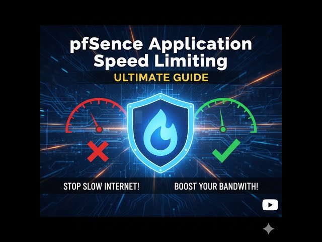 PfSense Traffic Shaping: Control YouTube Bandwidth & Limit Upload/Download Speeds with Limiters