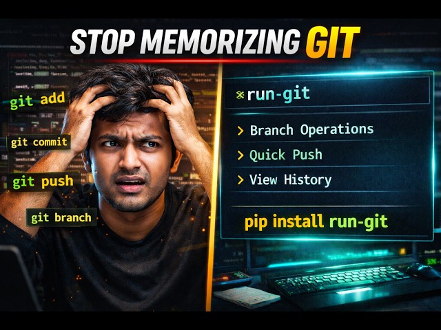 Stop Memorizing Git Commands | I Built a Tool for Developers