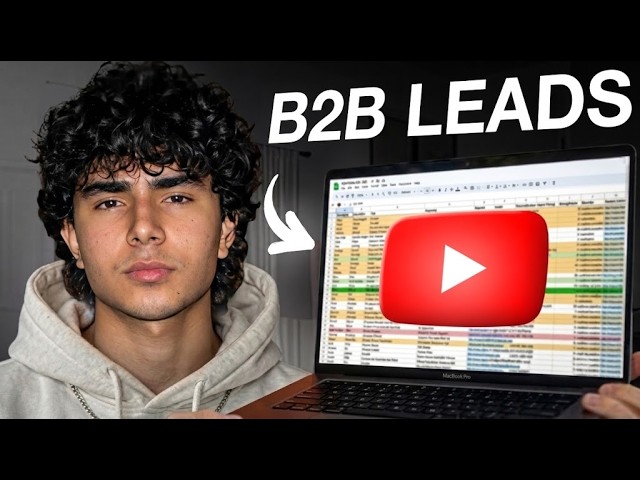 how to get unlimited B2B leads from youtube